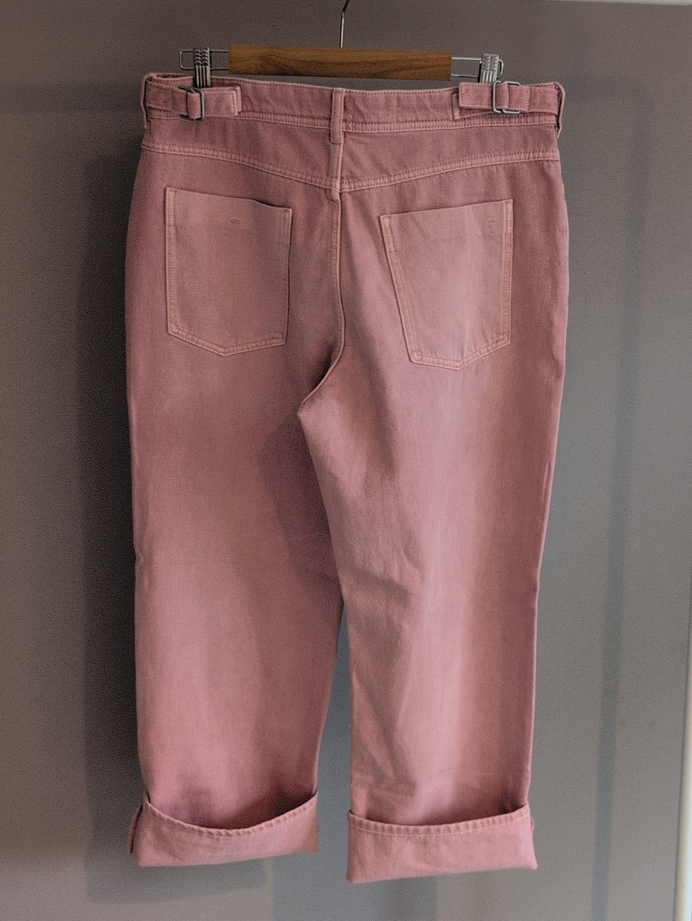 Pilcro Celeste Mid Rise Relaxed Jeans Pink - Picture 5 of 14